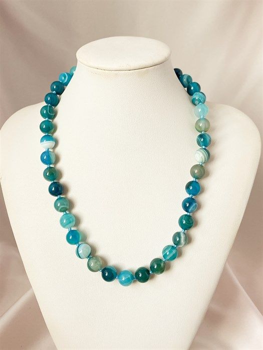 Necklace made of natural stones "Harmony" (B11)
