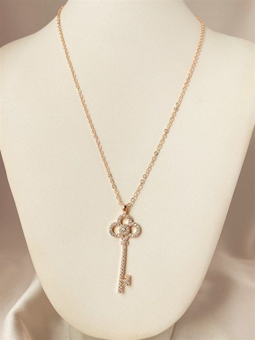 Necklace "Crystal Key" (I1)