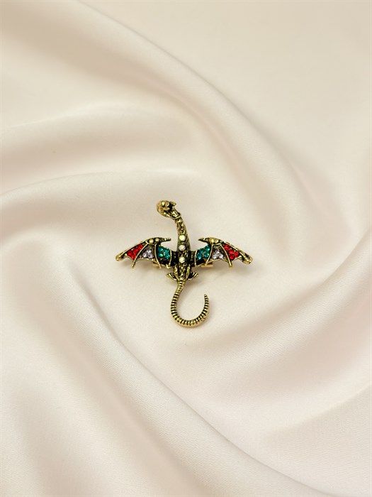 Brooch "Mysterious dragon"